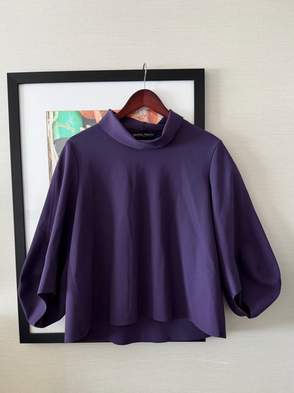 Maria Pinto M Purple Blouse